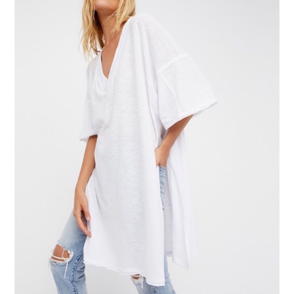 Free People Tops - Free people short dolmain sleeve tee